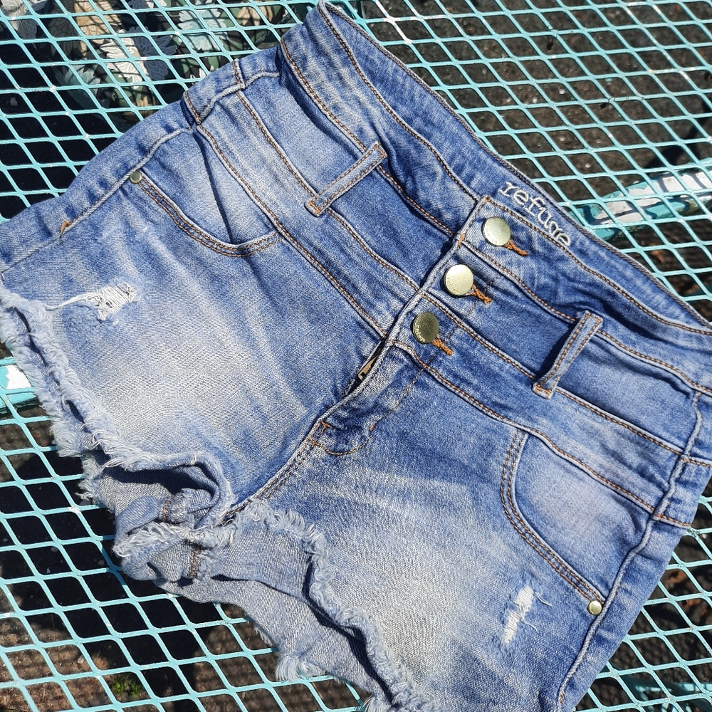 Refuge High-Waisted Denim Shorts